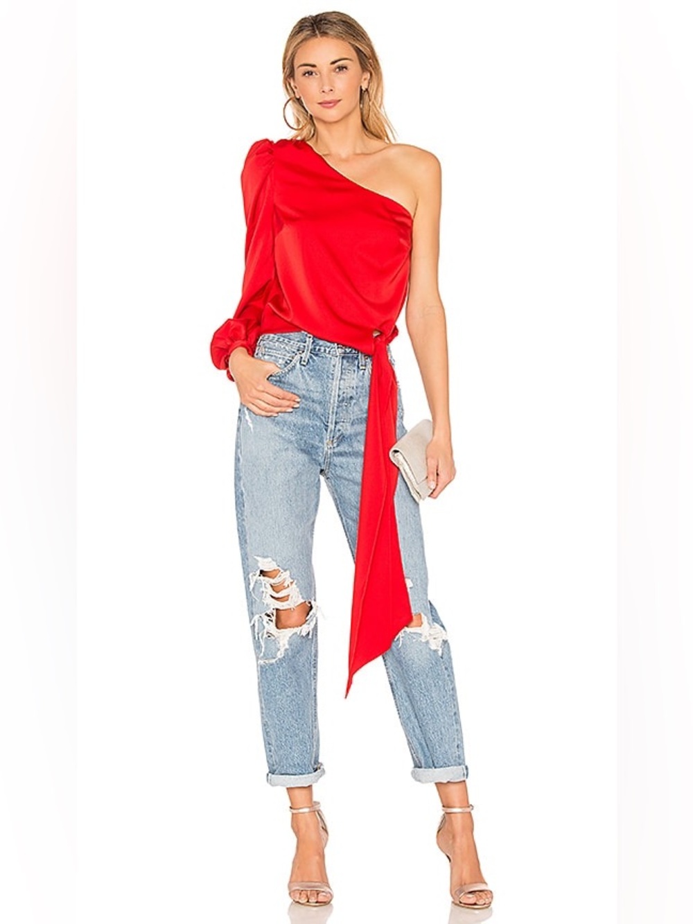 Lovers and Friends Kendall Blouse in Red